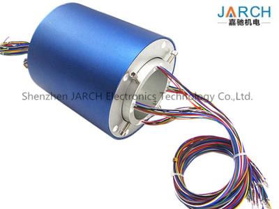 China Continuous rotation Thermocouple Slip Ring for routing hydraulic or pneumatic lines for sale