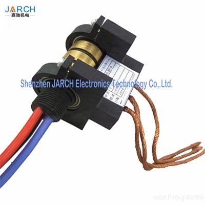 China Carbon brush slip ring Wind Turbine slip ring 3 Circuits 30A Per Circuits for sale