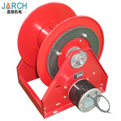 China 24V AC/DC Retractable Hose Reel Explosion proof Electric Motor Driven hose reel 5000PSI for sale