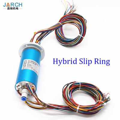 China Hydraulic Rotary Union 8mm Air Tube Electrical Slip Rings for sale