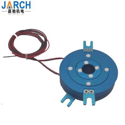 China 360° Rotating 300rpm 380vac Pancake Pcb Slip Ring for sale