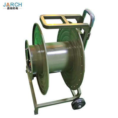 China 100m~1000m Movable Tactical Optical Cable Reel Drum,portable hose reel OUTSIDE garden hose reel cart for sale