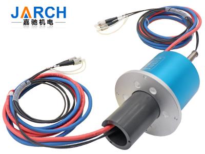 China Optik-elektrischer Schleifring, integrierte FORJ mit elektrischem Schleifring, die elektrischen industriellen Schleifringe zu verkaufen