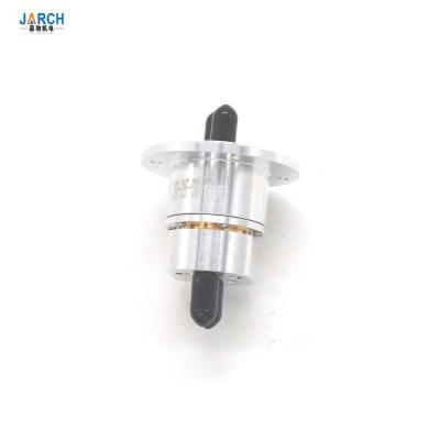 China 0.8Mpa Aluminum 3000RPM M5 RF Rotary Joints 2 Channel Round for sale