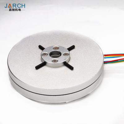 China IP65 IP66 Pancake Slip Ring Rotary Joint Aluminium Alloy 500RPM for sale