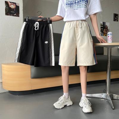 China Thin Korean version of new women's breathable casual summer pants short pants sports high waist wide legs for sale