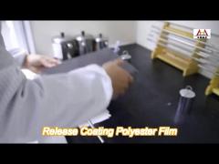 release coating polyester film 85μm  residue free polyester release film