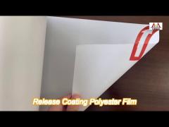 customizable thickness silicone coated pet release film 50μm wear resistance and weather resistance