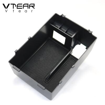 China Styling Protector/Decoration/Car/Car-Styling/Automotive Vtear For Subaru XV Car Storage Box Accessories Container Center Rack Tray Shingle Pallet Decoration Automobile Interior for sale