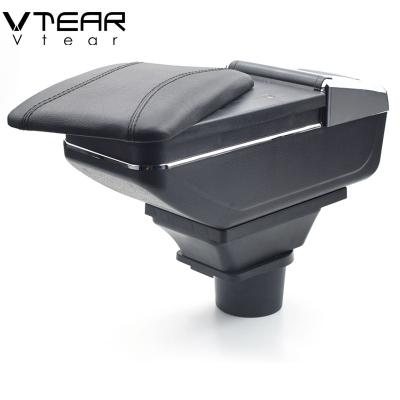 China Car Armrest Box/Storage Bag/Cup Holder/Ashtray/Phone Vtear Holder For Center Red Wire Geely GC6 Armrest Store ABS Arm Rest Accessories Car-styling Interior Part storage box leather for sale