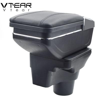 China Seat Armrests / Center Console Box / Auto Car Vtear Rest Armrest / Arm For KIA Rio 2017 4 x Line Central Ashtray Cup Box Content Store Rio Armrest Car-styling Accessories support for sale