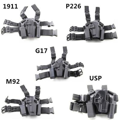 China Protection Women's Military Tactical Leg Gun Holster Leg Gun Holster Manufacturers PP Bag Protection 5-7 Days 10 Pcs NC; Nylon HUB 0.5kg Black VH003 for sale