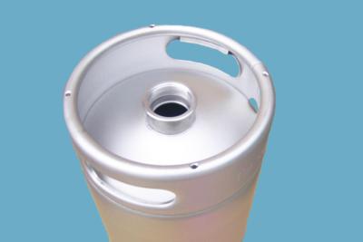 China US Stainless Steel Cider / Mead Keg 1/6bbl With Acid - Pickling And Passivation surface for sale