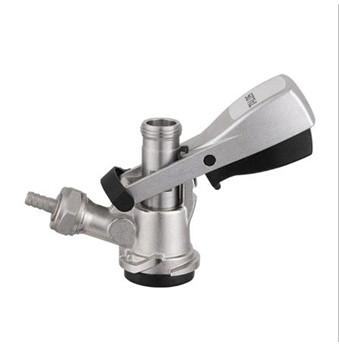 China Brass D Type Beer Keg Parts Coupler Probe With 304 Stainless Steel for sale