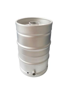 China Slim Stainless Steel Wine Keg With 1.5 Inch Neck On Side / Beer Brewing Barrel for sale