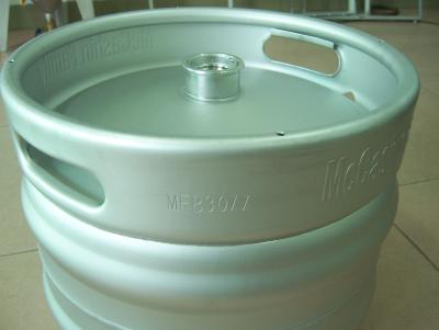 China Europe Standard Food Grade Draft Beer Keg / 30 Litre Beer Keg for sale