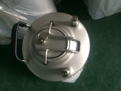 China SUS304 Stainless Steel Ball Lock Keg Logo Printed / Smoth Surface for sale