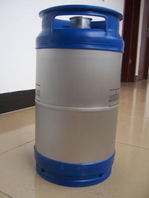 China Eco Friendly Draft Beer Keg With Plastic Handle , 15L And 20L Beer Keg for sale