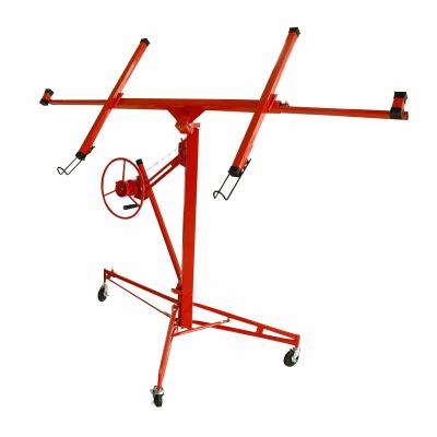 China Apply to various panels up to 4ft x 6ft drywall 11ft drywall panel construction caster rolling crane Lifter tool 150 lbs for sale