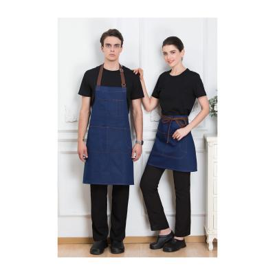 China New Cleaning Listing Accept Logo Cowboy Antifouling Cowboy Coffee Belt Chef Apron Cooking Kitchen Customized Aprons for sale