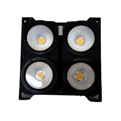 China White Sports Stadiums HAT High Brightness Blinder Warm&Cold COB 400w LED 4 Eye Stage Assist Light for sale