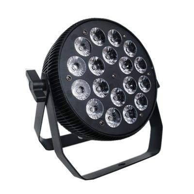 China Sports Stadiums New Product 6 In1 UV Led Stage Light 18x18W Rgbaw Par 6 for sale