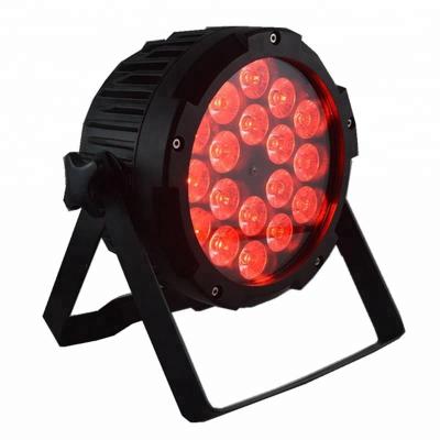 China Aluminum alloy outdoor 18x10W led par light IP65 waterproof parcan led for sale