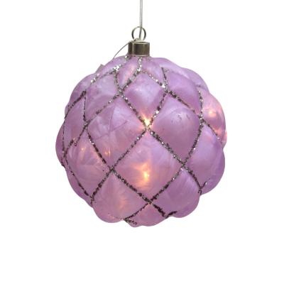 China Hot Selling New Christmas Decorations Glass Baubles Christmas Ornaments Glass Ball for sale