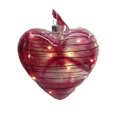 China Large Christmas Glass Indoor Decor Christmas Tree Hanging Baubles Glass Hanging Ball for sale