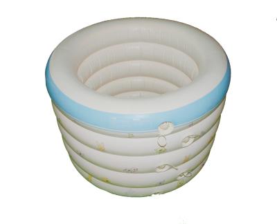 China Deep inflatable pool 0.35 mm thickness , inflatable baby swimming pool 65 * 130 cm for sale