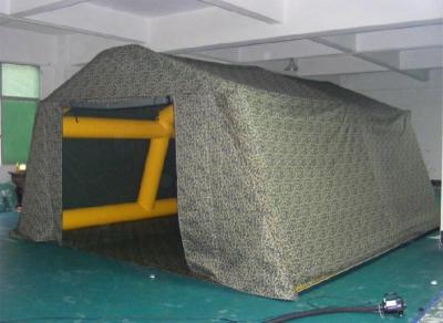 China Marine color Inflatable Outdoor Tent  , inflatable camping tent  with four windows for sale