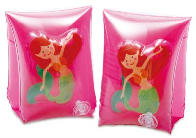 China PVC cartoon mermaid pringting inflatable swimming armbands for child for sale