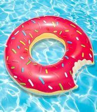 China 80CM PVC 0.3mm thickness inflatable donut tube / rings for beauty girl for sale