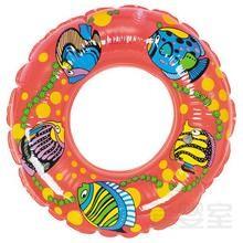 China EN71/ Reach5 bubble tube inflatable Swim Rings , large inflatable ring for sale