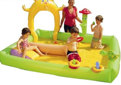 China Large Inflatable swimming pool slides for inground pools EN71 /  Reach5 , 6P for sale