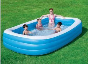 China 0.35 MM Thickness Inflatable Swimming Pools , inflatable rectangular pool for sale