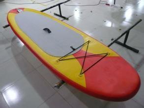 China Customized Inflatable Sup Boards , red paddle inflatable board with CE Certificate for sale