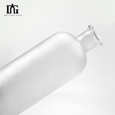 China Heavy Base Bottle for Liquors and Beverage 500ml Extra Flint Glass Ice Wine Bottles for sale