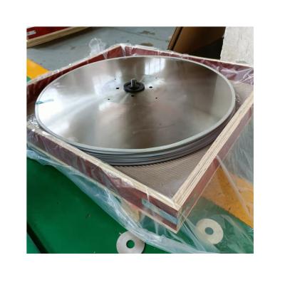 China Factory Paper Cutting 610mm Round Blade Large Slotting Machine Stainless Steel Circular Knife Round Blade for sale