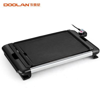 China 1800W Commercial Kitchen Grills Detachable Aluminum And Electric Griddle BBQ Grill Pan Stick Not Easily Cleaned Surface for sale