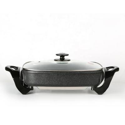 China Hotel hot sale multifunctional electric stew hot pot with non-stick cooking and roasting function for sale