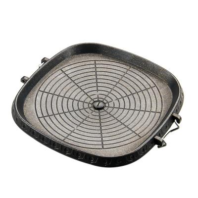 China Portable Cast Aluminum Cast Aluminum BBQ Dish For Indoor &outdoor for sale