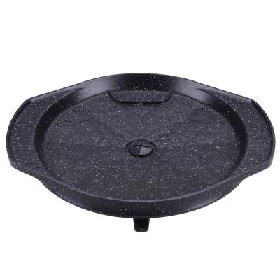 China Easily Assembled Japanese Portable Aluminum Round Barbecue Gas Grill Non-Stick Plate For Steaf Induction for sale