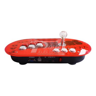 China Support Players Video Game 6067 Home Game Machine 3D Kit Push Button Joystick Family 6067 Multi Video Game Console for sale