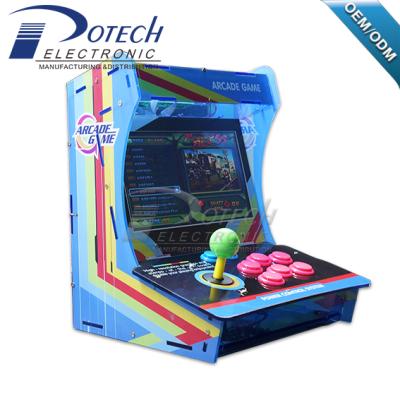 China bartop 10.4inch mini video arcade game machine with 3D wifi board 37*37*44 for sale