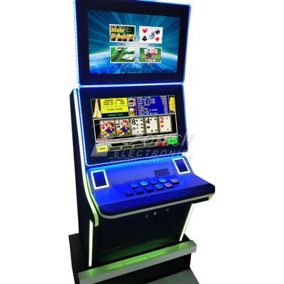 China Buffalo MDF WOOD/tempered Double Glass Slot Machine Double Slot 22inch Casino Slot Games Vertical Slot Games Machines for sale