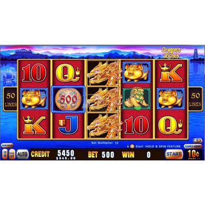 China Video Slot Machines Cabinet Vertical Metal Poker Casino Machine Gambling 50 Inch for sale