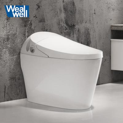 China Stylish Floor Standing Toilet Smart Self-clean Ceramic Toilet One-piece Automatic Operation Design Sanitary Ware for sale