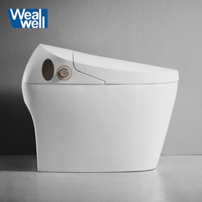 China Stylish Smart Bidet Toilet One Piece Automatic Operation Bidet Smart Toilet Tankless Toilet for sale