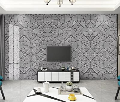 China Modern Luxury Country Creative Marble Wallpaper Home Wall Decoration 3d Wallpaper for sale